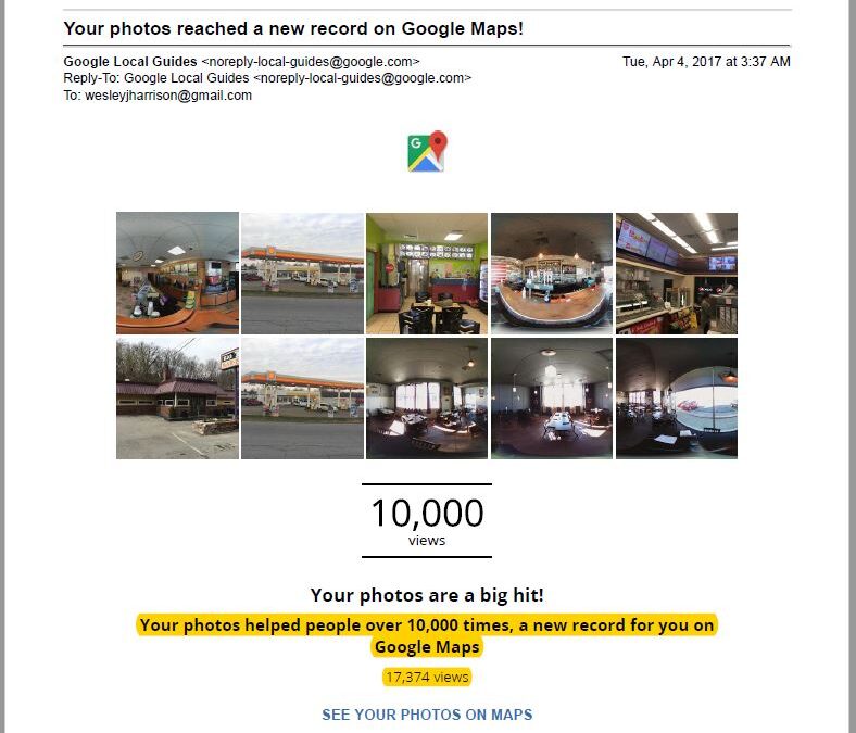 My Recent Photos Have Helped 10,000 People (in the last month)…